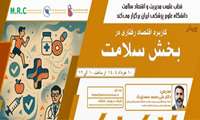 برگزاری وبینار آموزشی با عنوان  کاربرد اقتصاد رفتاری در بخش سلامت